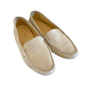 M. Gemi The Felize Suede Moccasin in Latte
